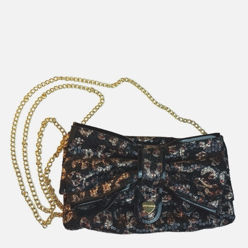 Betsey Johnson Be Mine Collection Crossbody/Clutch 👛🖤